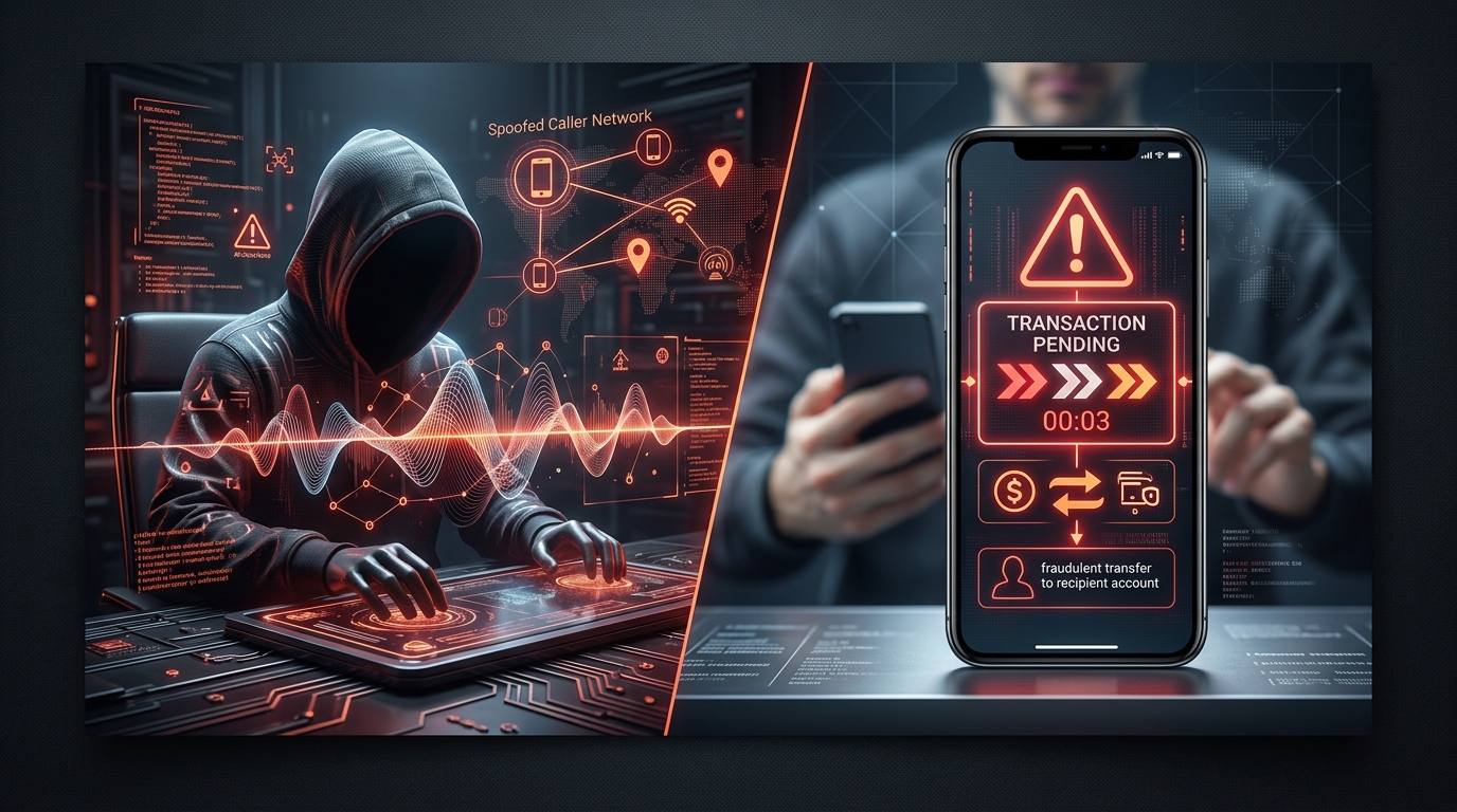 Modern Scam Vectors: Spoofed Networks, AI Waveforms, and Urgent Transaction Alerts